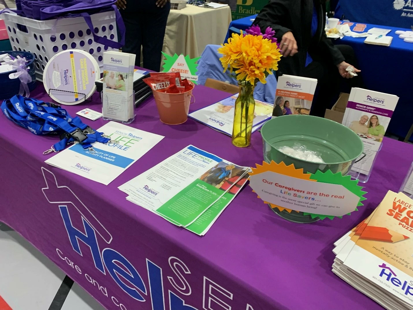 On Tuesday, March 22, many seniors in the Bartlett community braved the pouring rain to attend the Best Times Senior Expo. There were many informative vendors for the seniors to speak with and opportunities to win amazing prizes. Thank you to all who came out and spoke with Senior Helpers!