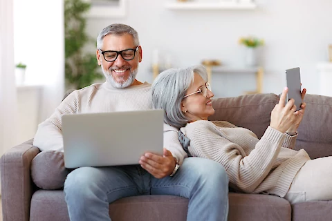 Technologies for Fun and Safe Online Interactions for Seniors