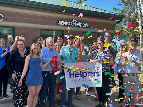 Senior Helpers of Stillwater Hosts Ribbon Cutting Event with the Greater Stillwater Chamber of Commerce