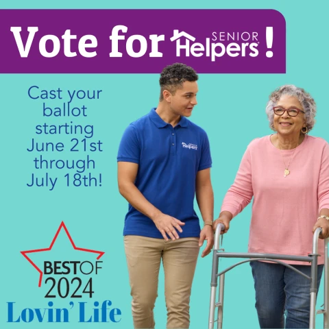 Senior Helpers of Gilbert & Chandler Nominated for Best Senior Service in Best of Lovin' Life Phoenix 2024