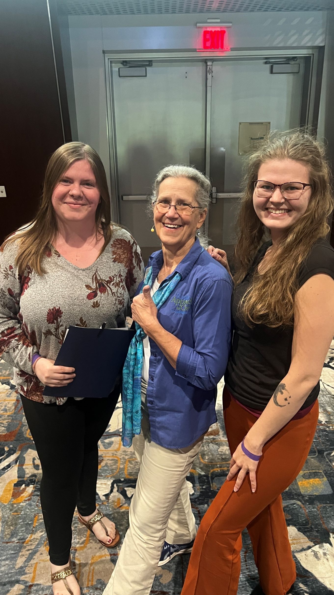 Senior Helpers of Vancouver and Metro Portland North Meets Teepa Snow, MS, OTR/L, FAOTA! Caregiver Manager/Trainer, Cassandra Coleman and Client Services Coordinator, Chelsea Dennis attended Teepa Snow's Dementia Care Conference at the Salem Convention Center.