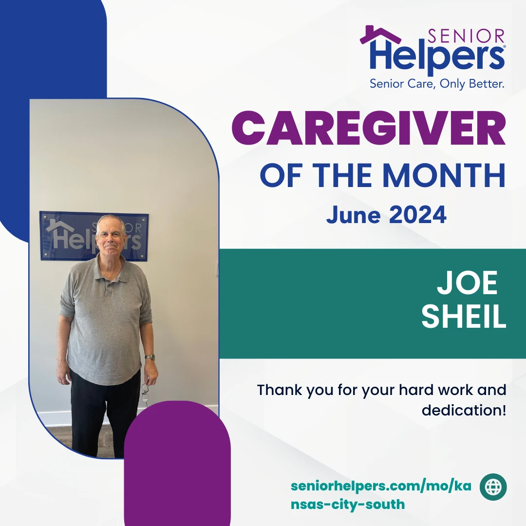 Congratulations to Joe, our June Caregiver of the Month! Joe's dedication, compassion, and unwavering commitment to our clients make him an invaluable part of the Senior Helpers family. Thank you for all that you do, Joe!