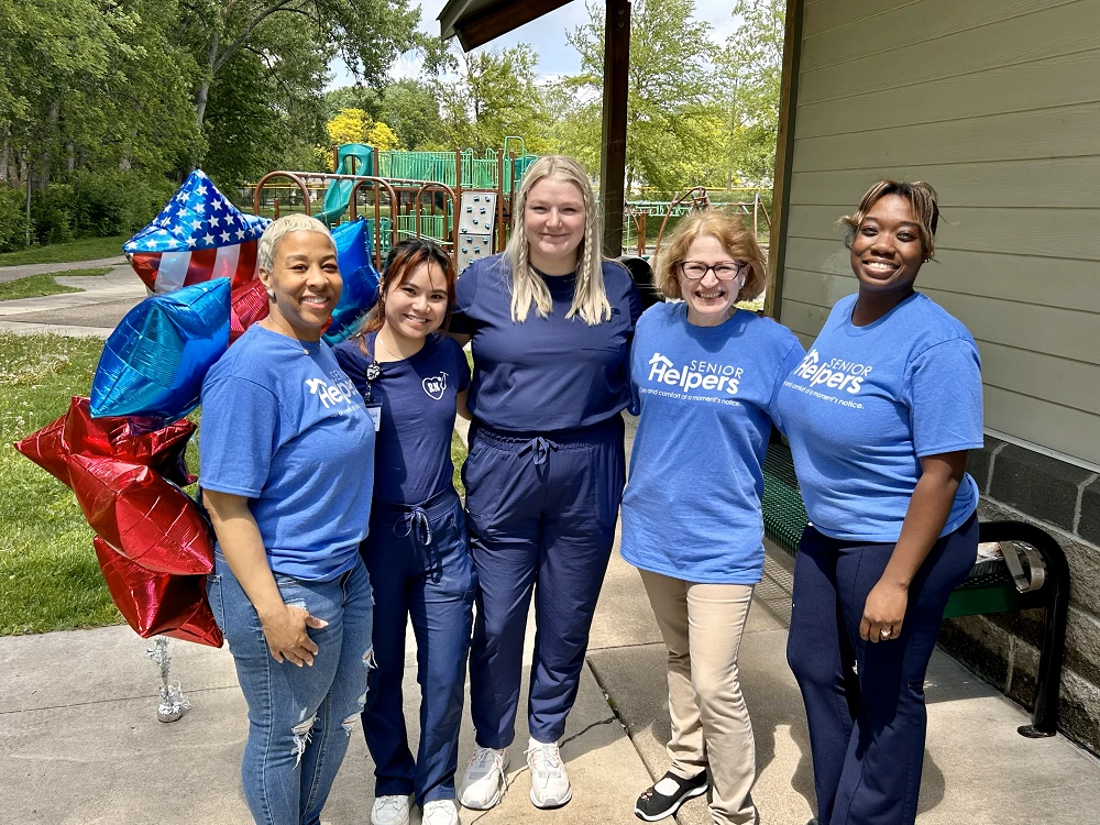 Our wonderful nurses joined us in full force to support our team at the VA event. Thank you, ladies, for your invaluable support!