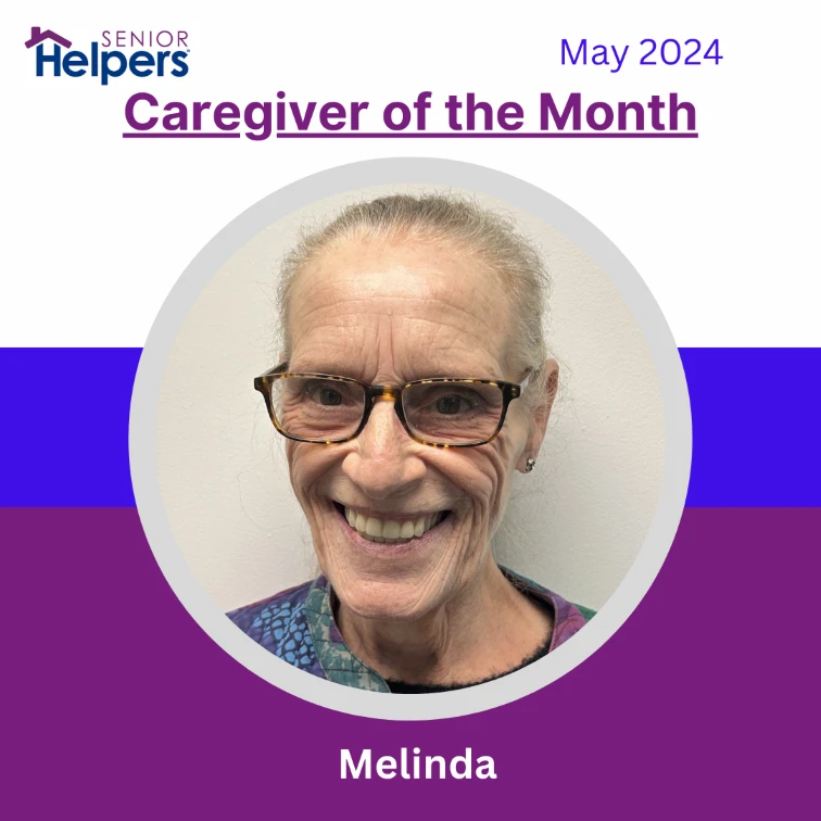 This is Melinda, our May 2024 Caregiver of the Month. She has been very hardworking and encouraging with her clients. Melinda enjoys going on walks, visiting Lake Superior, and taking her dogs to the park. Congratulations Melinda!