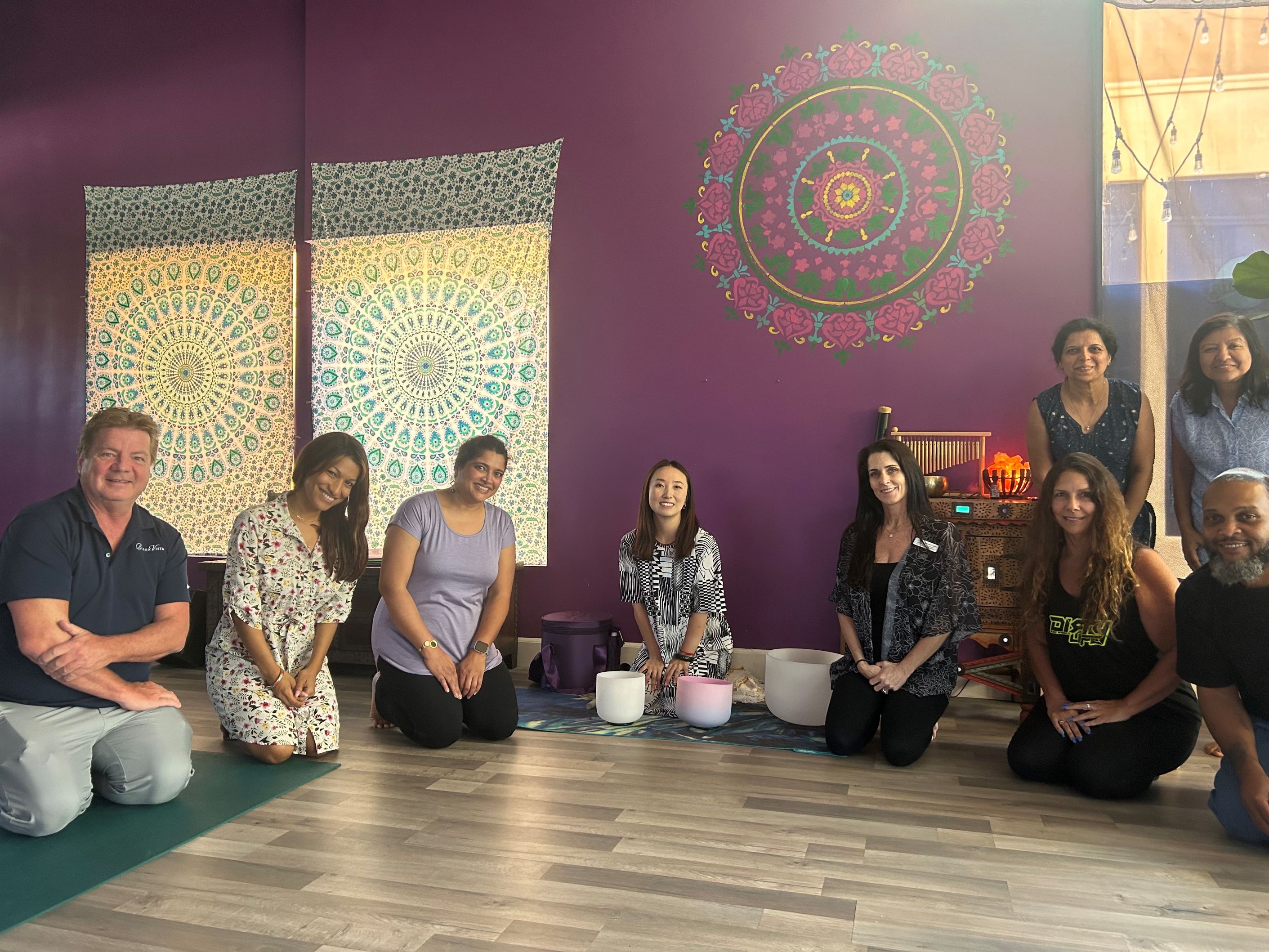 We had an amazing time bringing calm and connection to our community!