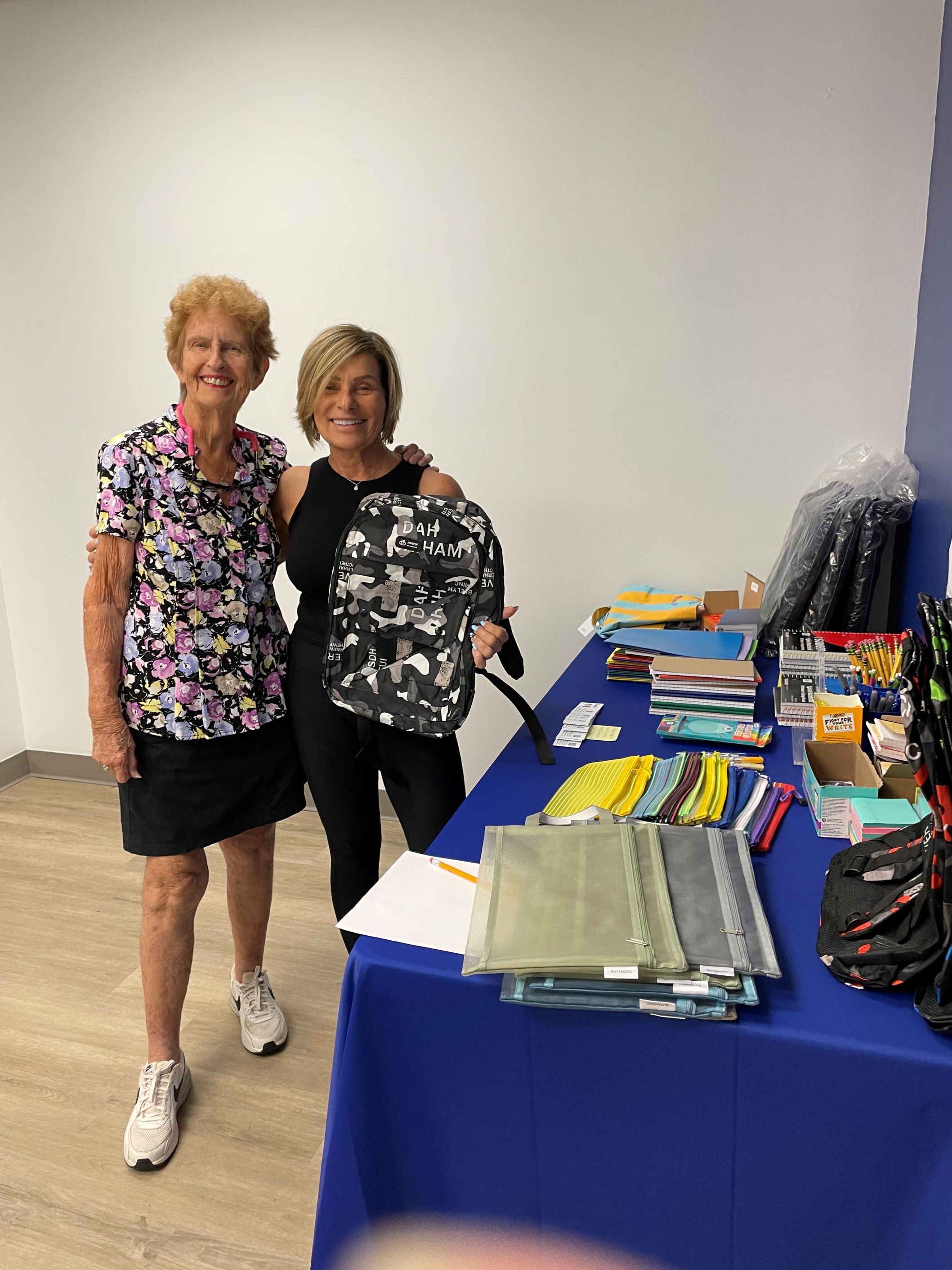 We are proud to support our caregivers and their families for the second year in a row! This year, we once again donated school supplies to ensure our caregivers & their families have what they need to start the school year off right.