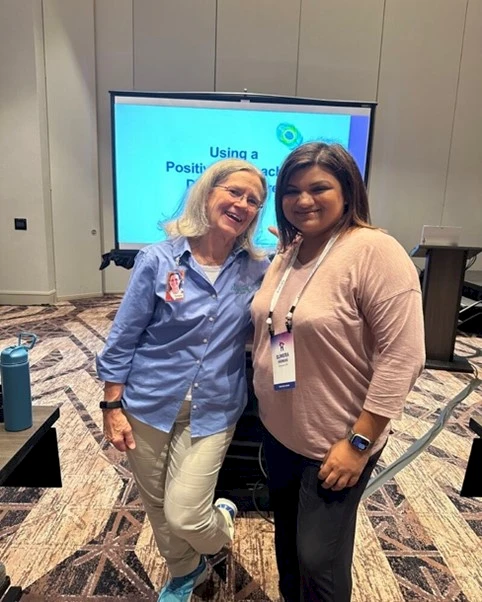 I had the privilege of attending Teepa Snow's Positive Approach to Dementia Care session at the Senior Helpers Conference. The session showcased numerous methods for working with dementia, leaving me inspired. I am excited to bring back the Positive Approach to Dementia to my team.