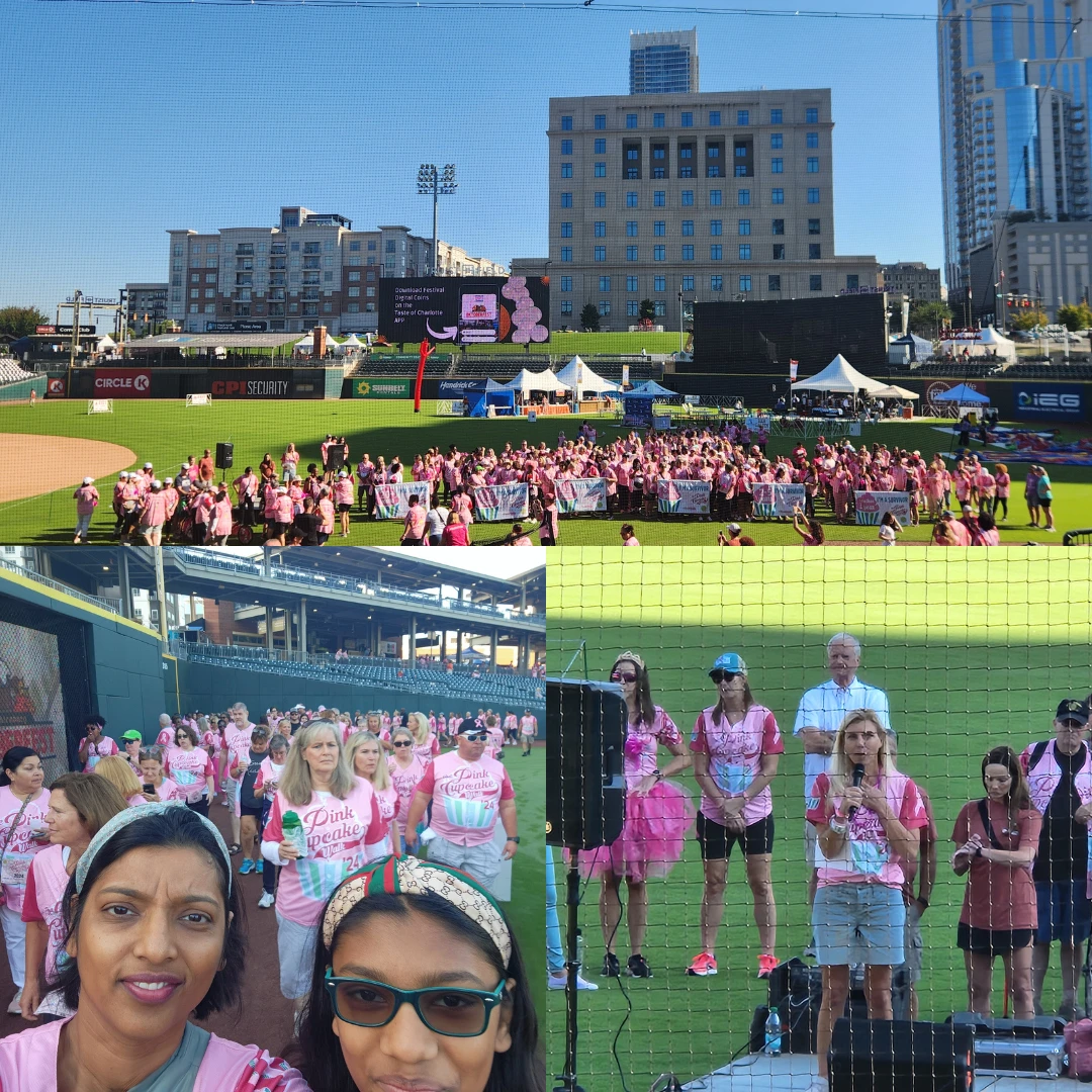 This past weekend, we had an incredible time at Molly Grantham's Pink Cupcake Walk!  Walking to support breast cancer awareness and prevention is a cause that’s deeply personal, as a previvor and the daughter of a breast cancer survivor.