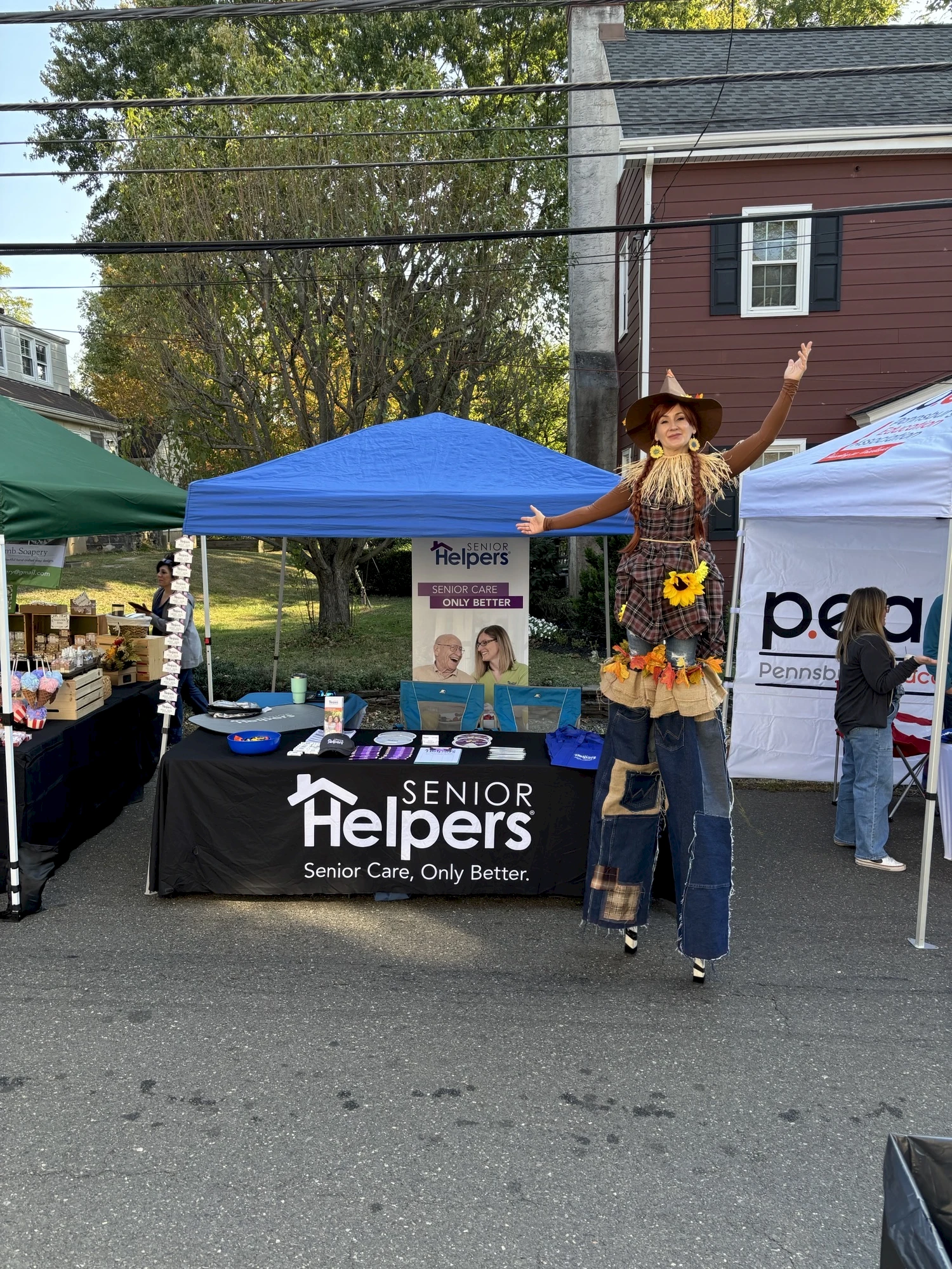 Senior Helpers of Yardley had a great time at Fallsington Day! We loved connecting with the Fallsington, PA community and sharing more about the services we provide to support local seniors.