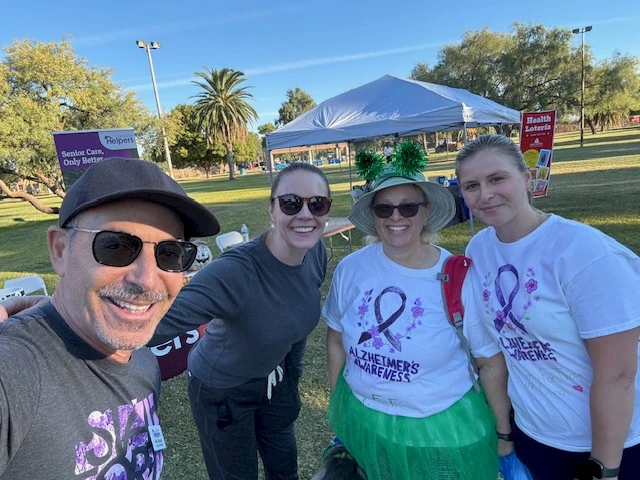 Senior Helpers of Tucson had a fantastic time at the Walk to End Alzheimer's, joined by two wonderful team members from Bristol Hospice! Thank you to everyone who came out to support this important cause. Together, we’re raising awareness and making a difference for those affected by Alzheimer's.