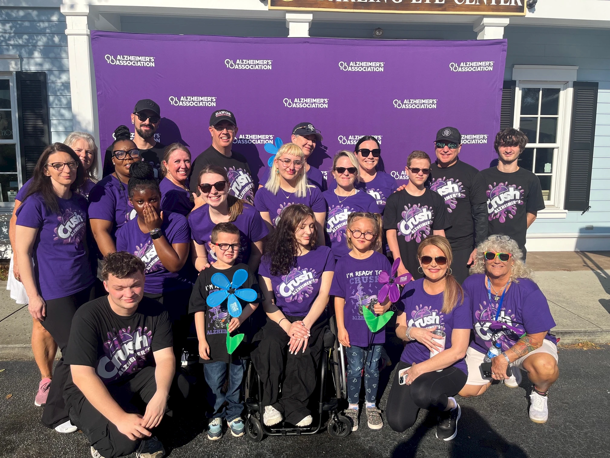 Senior Helpers had the largest participation in 7 years at this year's Alzheimer's Walk.