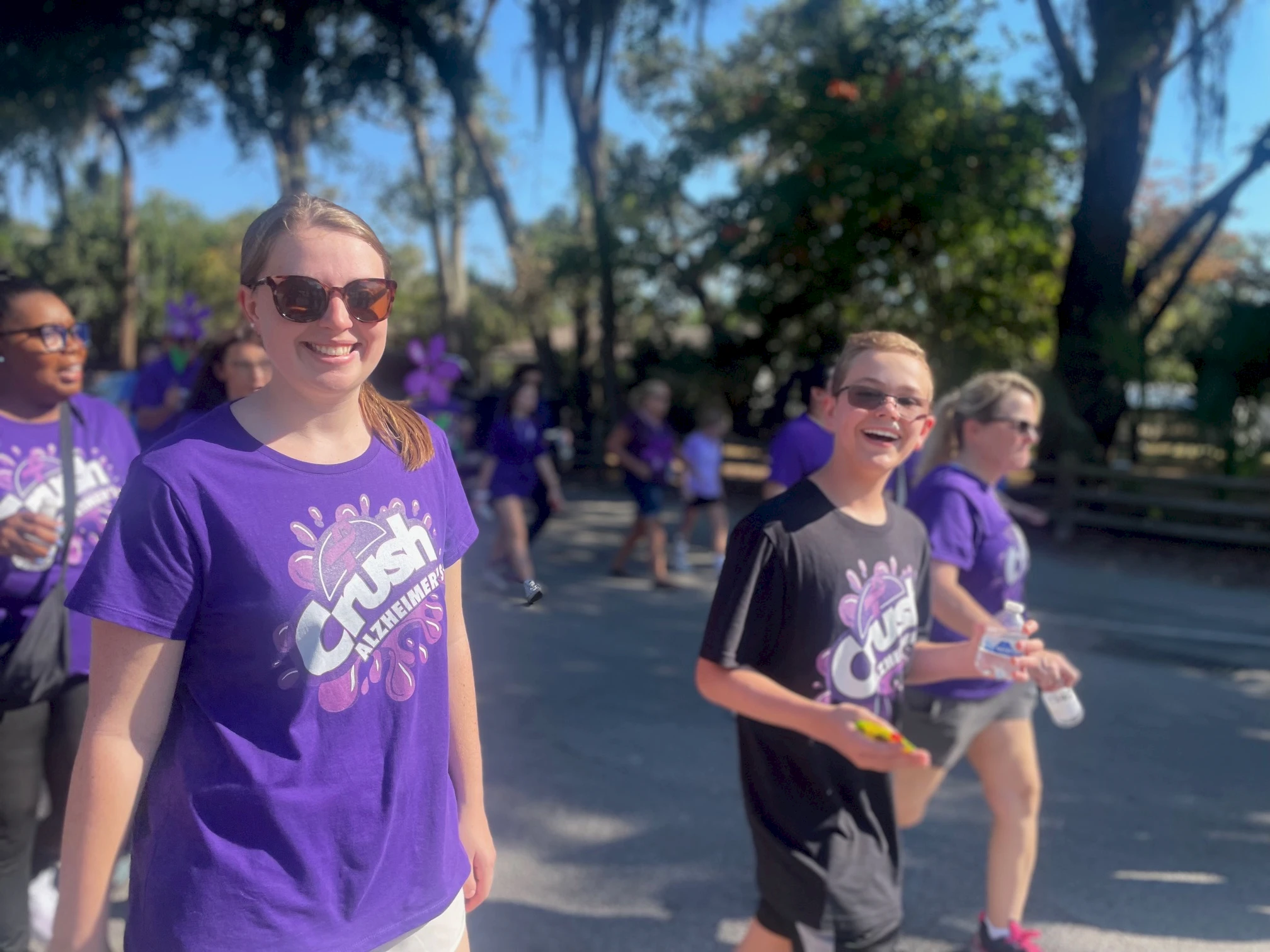 Families from across the southeast to participate in this year's Walk to End Alzheimer's Disease.