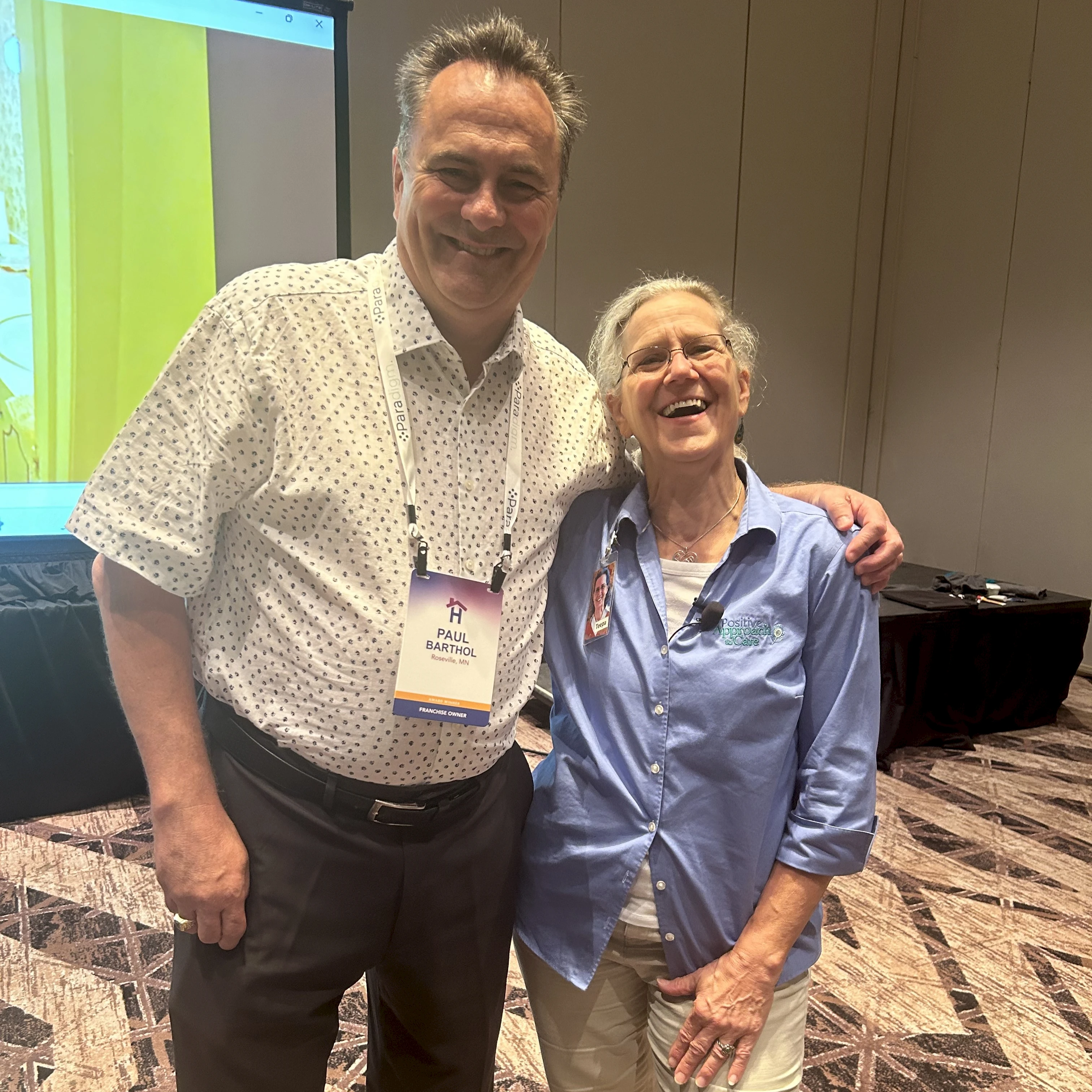 Our owner, Paul, had an incredible experience at the Senior Helpers Conference learning from dementia expert Teepa Snow. We’re excited to apply these insights to further elevate the care we provide!