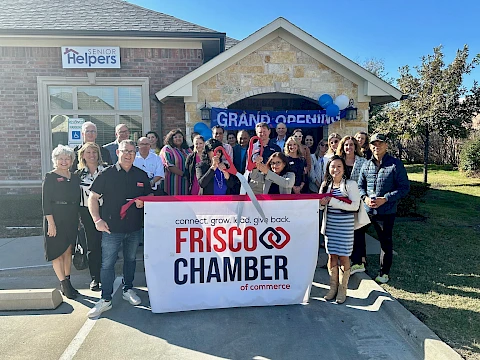 Senior Helpers of Frisco Hosts Ribbon Cutting & Grand Opening Event!