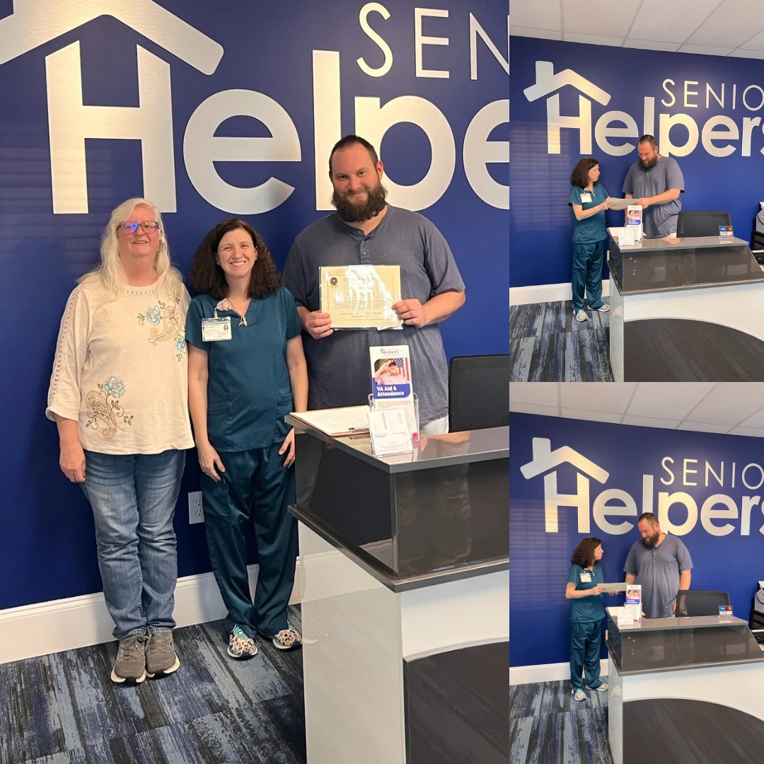 We are very proud of our employee of the month David Coffey. David exemplifies the values of Senior Helpers of High Point. He is always willing to help in any way that he can. He takes excellent care of his clients. Congratulations David!