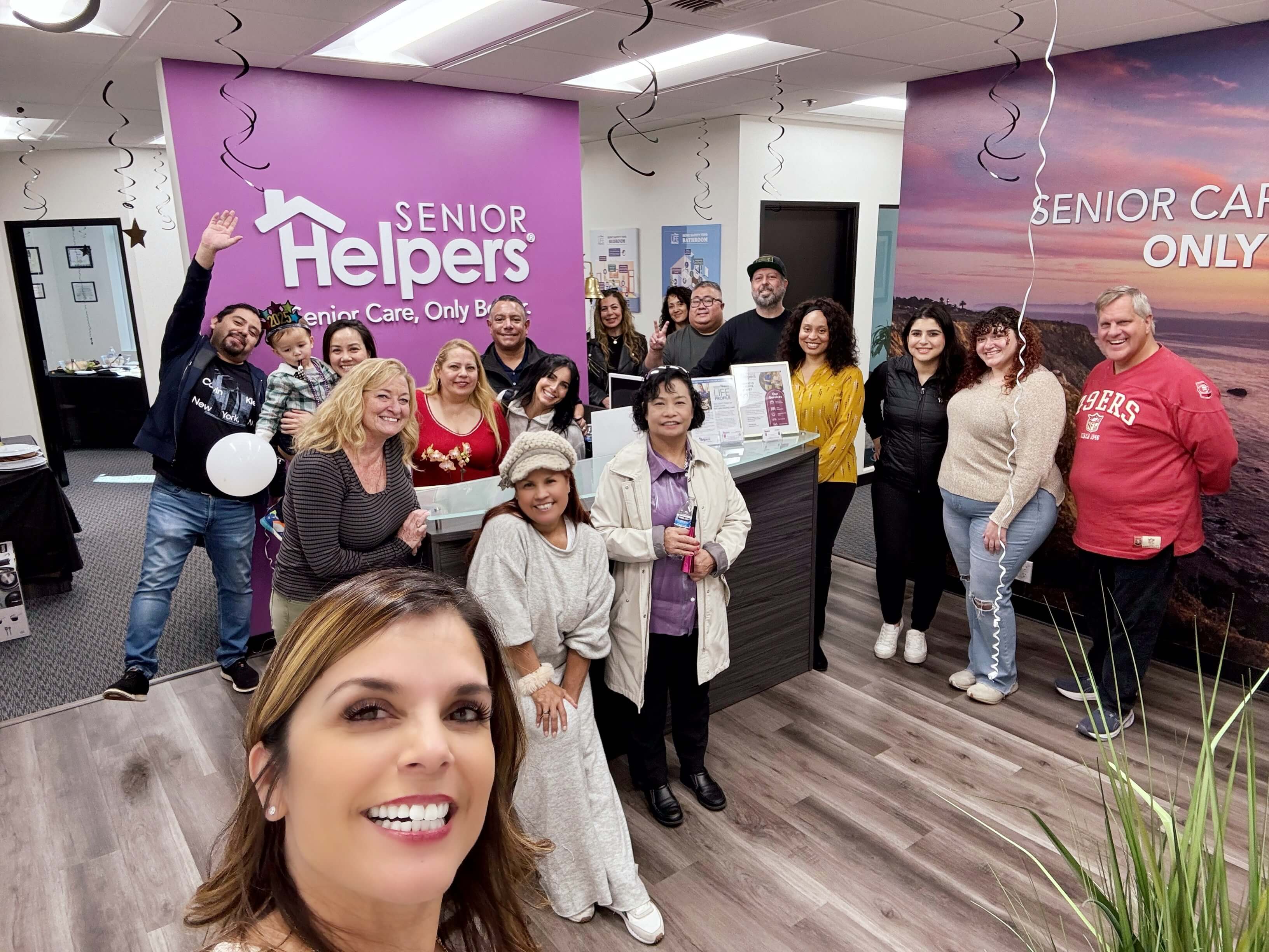 This year’s New Year’s Party had the highest participation yet! We are so truly honored and grateful to host an incredible team. Truly, your efforts are invaluable to our dream and our client’s lives! We have several winners for this year’s prizes – however, we want to highlight the group as well.