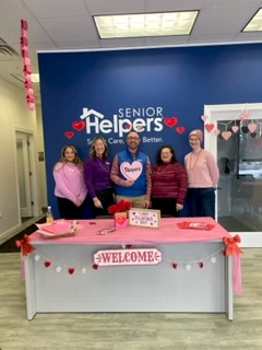 Spreading Love and Joy: Our Annual Valentine's Day Card Drive brought together caregivers and our wonderful 'little helpers' to create heartfelt cards for nursing facilities, sharing smiles and warmth throughout our community. ️